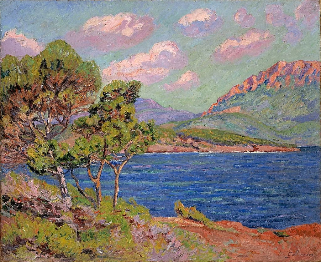 La baie d'Agay, Costa Azzurra, c. 1910